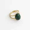 Viadoli Bagues>Bague Carmen - Malachite