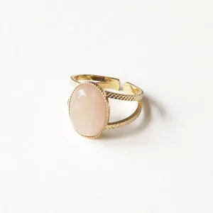 Viadoli Bagues>Bague Carmen - rose quartz