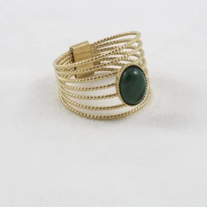 Kariboo Bagues>Bague Elena moyenne - vert malachite