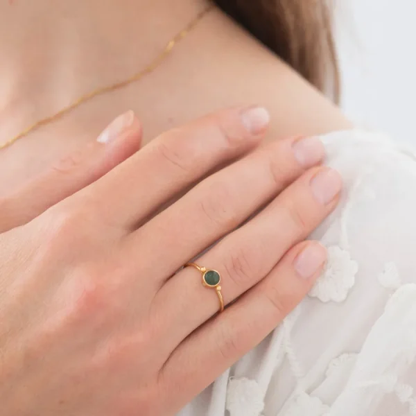 A Beautiful Story Bagues>Bague Faithful - Aventurine