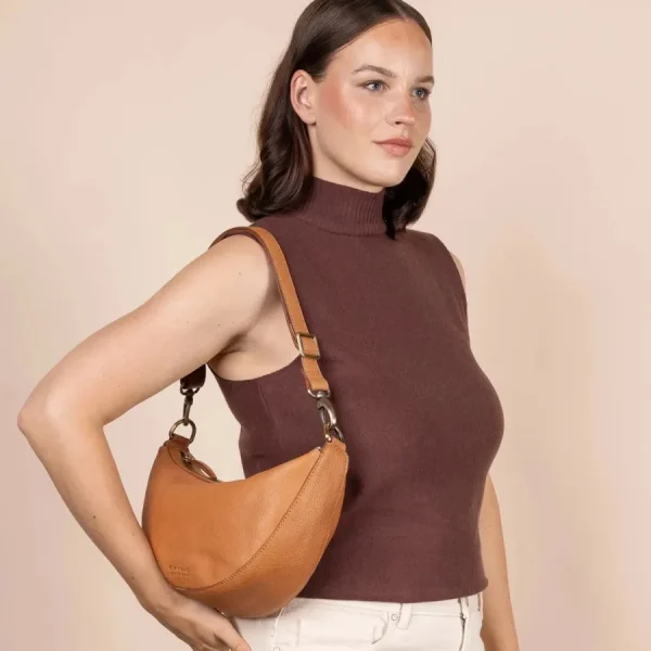 O My Bag Sacs>Banane Leo - Wild Oak Soft Grain Leather