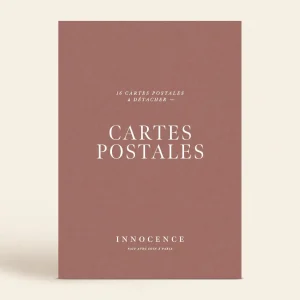 Innocence Papeterie>Bloc de cartes postales - mots doux