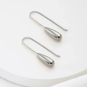 Shlomit Ofir Boucles D'oreille>Boucles Anka drop - argenté