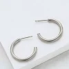 Shlomit Ofir Boucles D'oreille>Boucles Basic argenté - petites