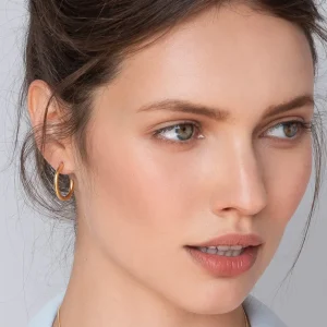 Shlomit Ofir Boucles D'oreille>Boucles Basic argenté - petites