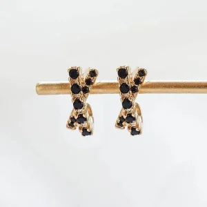 Shlomit Ofir Boucles D'oreille>Boucles Charlie - noir