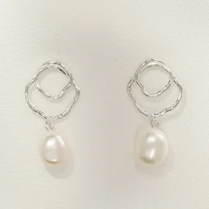 Agapée Boucles D'oreille>Boucles Célaphine - argenté