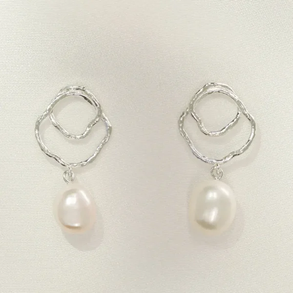 Agapée Boucles D'oreille>Boucles Célaphine - argenté