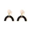 Titlee Boucles D'oreille>Boucles d'oreille Greene - écru noir