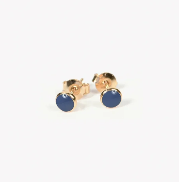 Titlee Boucles D'oreille>Boucles d'oreilles Barlow - marine