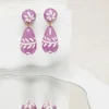 Feeka Boucles D'oreille>Boucles Giliae - violine