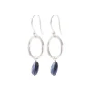 A Beautiful Story Boucles D'oreille>Boucles Graceful argenté - Lapis Lazuli