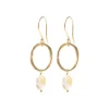 A Beautiful Story Boucles D'oreille>Boucles Graceful doré - Citrine