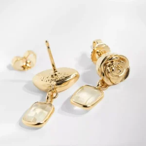 Louise Damas Boucles D'oreille>Boucles Lison - Citrine