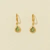 Agapée Boucles D'oreille>Boucles Lysia - olive