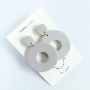 Liv Designs Boucles D'oreille>Boucles Mango - off white