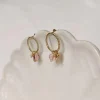 Marie Duvert Boucles D'oreille>Boucles Margarette - rose ambré