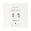 A Beautiful Story Boucles D'oreille>Boucles mini Coin argenté - Labradorite