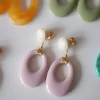 Azeria Boucles D'oreille>Boucles Ola - lila