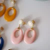 Azeria Boucles D'oreille>Boucles Ola - rose