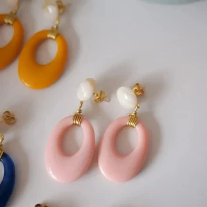 Azeria Boucles D'oreille>Boucles Ola - rose