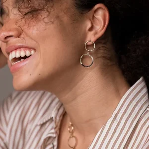 Les Femmes à barbes Boucles D'oreille>Boucles Streak Pendantes