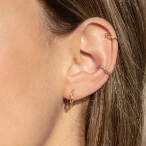 Shlomit Ofir Boucles D'oreille>Boucles Tiny Vibe - doré