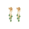 A Beautiful Story Boucles D'oreille>Boucles Utopia doré - Aventurine