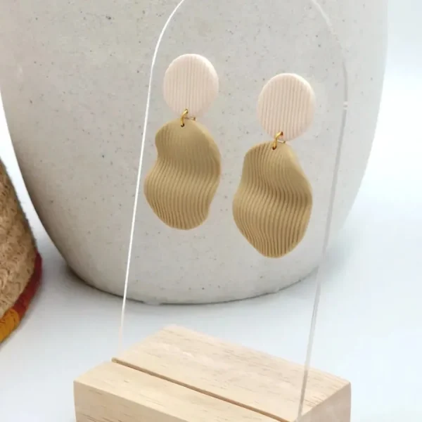 Liv Designs Boucles D'oreille>Boucles Willow - crème & beige