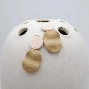 Liv Designs Boucles D'oreille>Boucles Willow - crème & beige