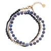 A Beautiful Story Bracelets>Bracelet Beloved doré - Lapis Lazuli