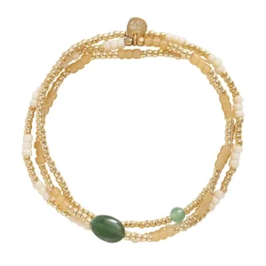 A Beautiful Story Bracelets>Bracelet Energetic doré - Aventurine