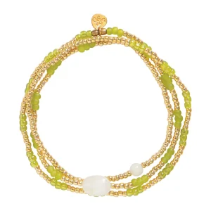 A Beautiful Story Bracelets>Bracelet Energetic doré - Pierre de Lune