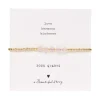 A Beautiful Story Bracelets>Bracelet Essential doré - Quartz rose