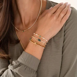 A Beautiful Story Bracelets>Bracelet Feeling doré - Aventurine