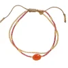 A Beautiful Story Bracelets>Bracelet Feeling doré - Cornaline