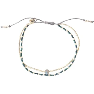 A Beautiful Story Bracelets>Bracelet Friendship argenté - Labradorite