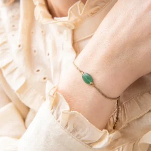 A Beautiful Story Bracelets>Bracelet Gemstone card - Aventurine