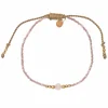 A Beautiful Story Bracelets>Bracelet Iris doré - Quartz rose