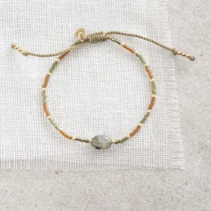 A Beautiful Story Bracelets>Bracelet Joyful doré - Labradorite