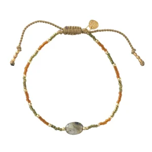 A Beautiful Story Bracelets>Bracelet Joyful doré - Labradorite