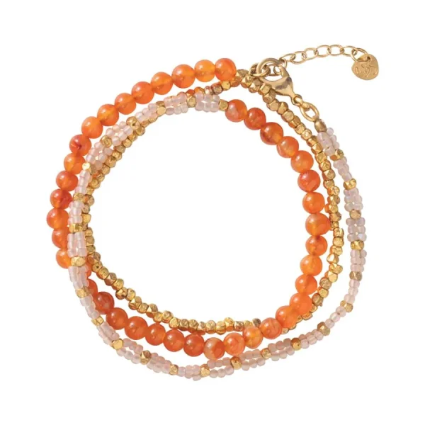 A Beautiful Story Bracelets>Bracelet Loving - Cornaline