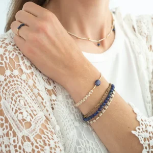 A Beautiful Story Bracelets>Bracelet Loving - Lapis lazuli