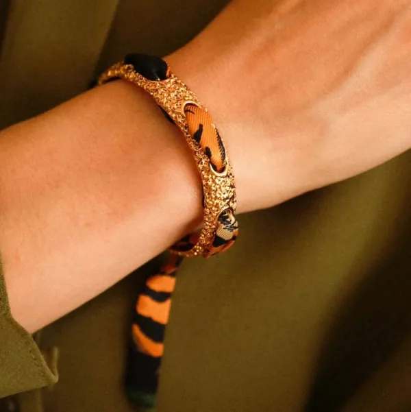 An-Nee Bracelets>Bracelet Queen - tigre kaki