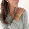 A Beautiful Story Bracelets>Bracelet Respect doré - Pierre de Lune