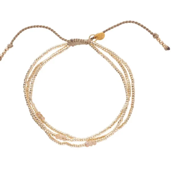 A Beautiful Story Bracelets>Bracelet Shiny doré - Citrine