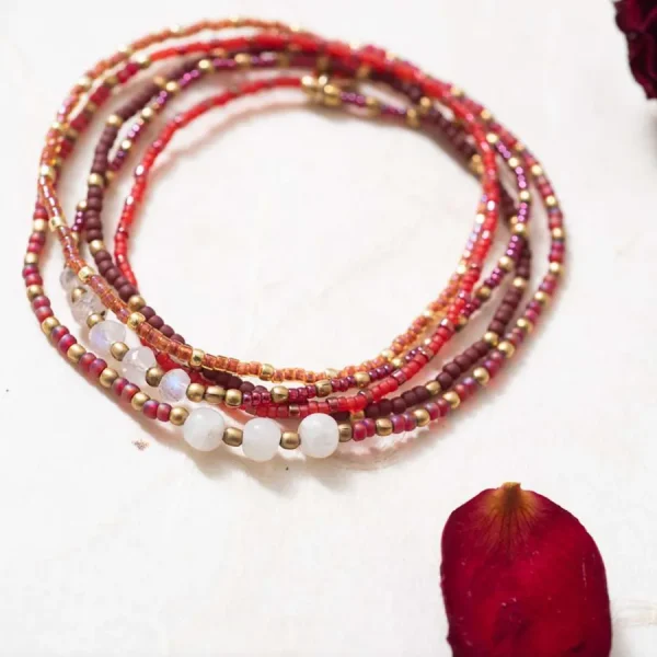 A Beautiful Story Bracelets>Bracelet Together doré - Pierre de Lune