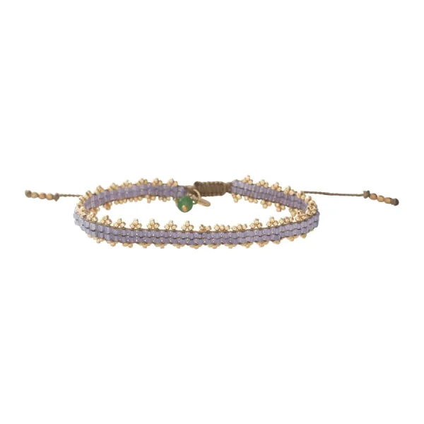 A Beautiful Story Bracelets>Bracelet Worship doré - Aventurine