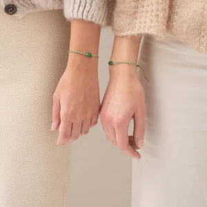 A Beautiful Story Bracelets>Bracelets Card you and me - Aventurine