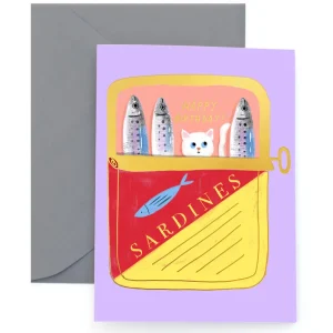 Klang u0026 Kleid Papeterie>Carte - Birthday sardine